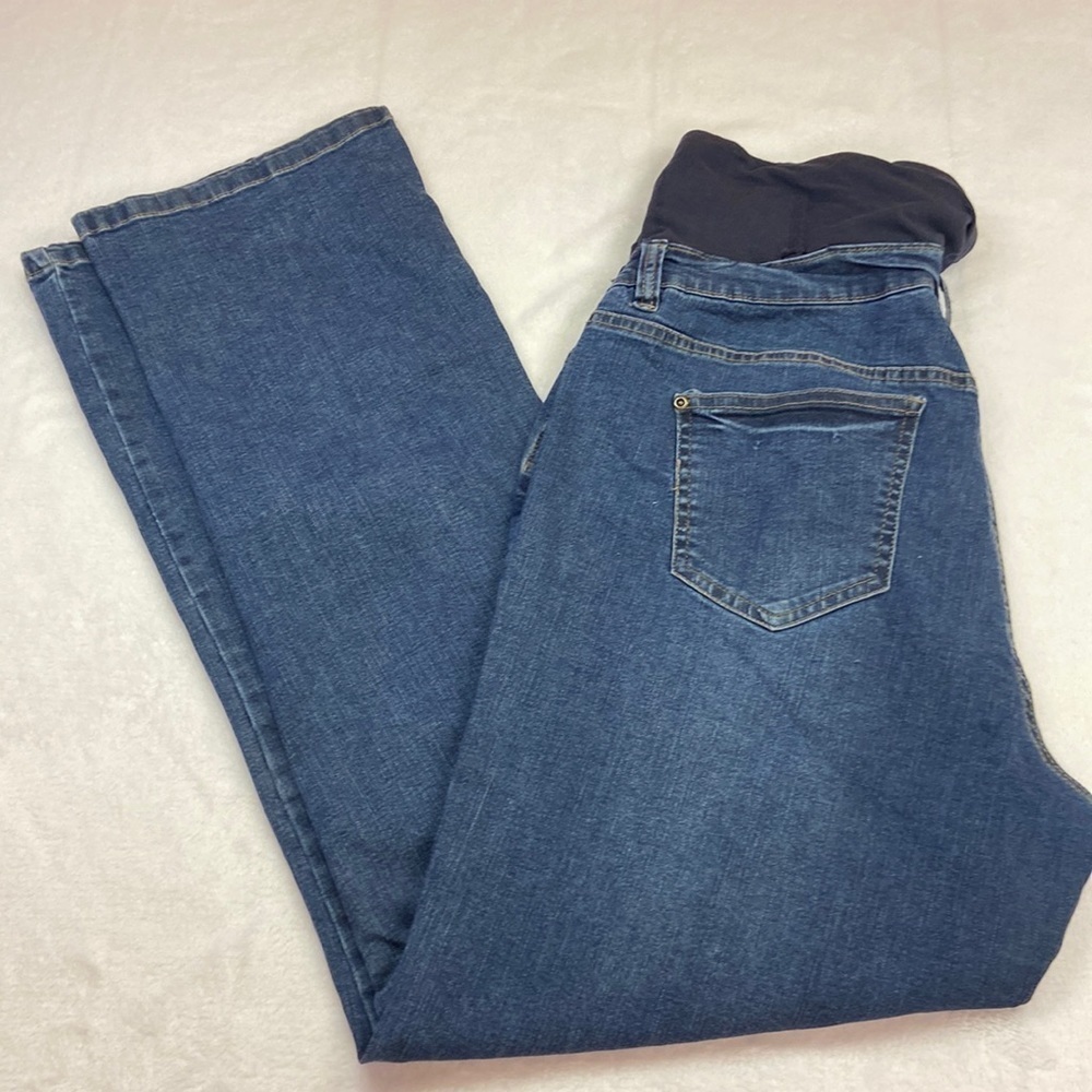 Planet Motherhood Over the Belly Jeans XL